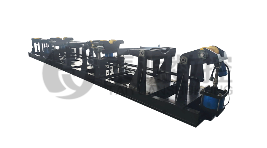 Dlhé, ťažké materiály Automatické nakladanie a vykladací mechanizmus pre vláknenie rúr 